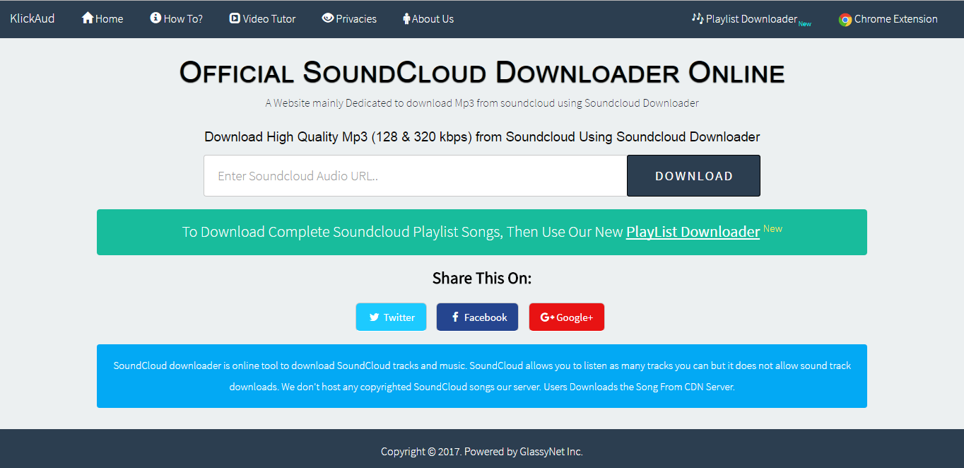 soundcloud audio downloader